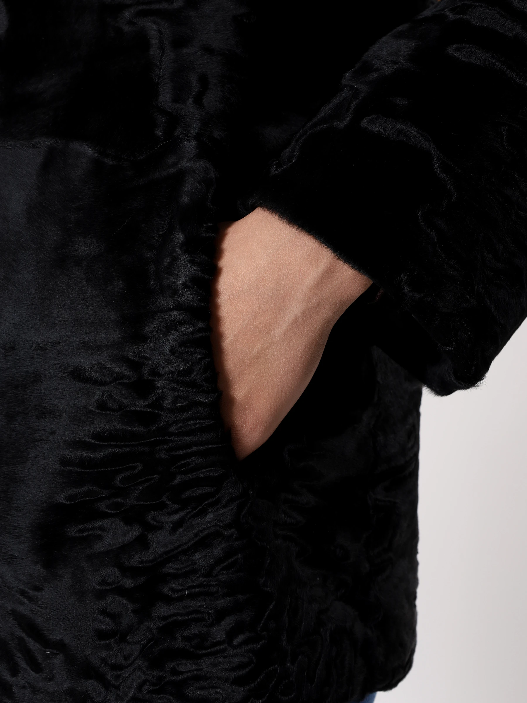 Куртка «Лия» из каракуля