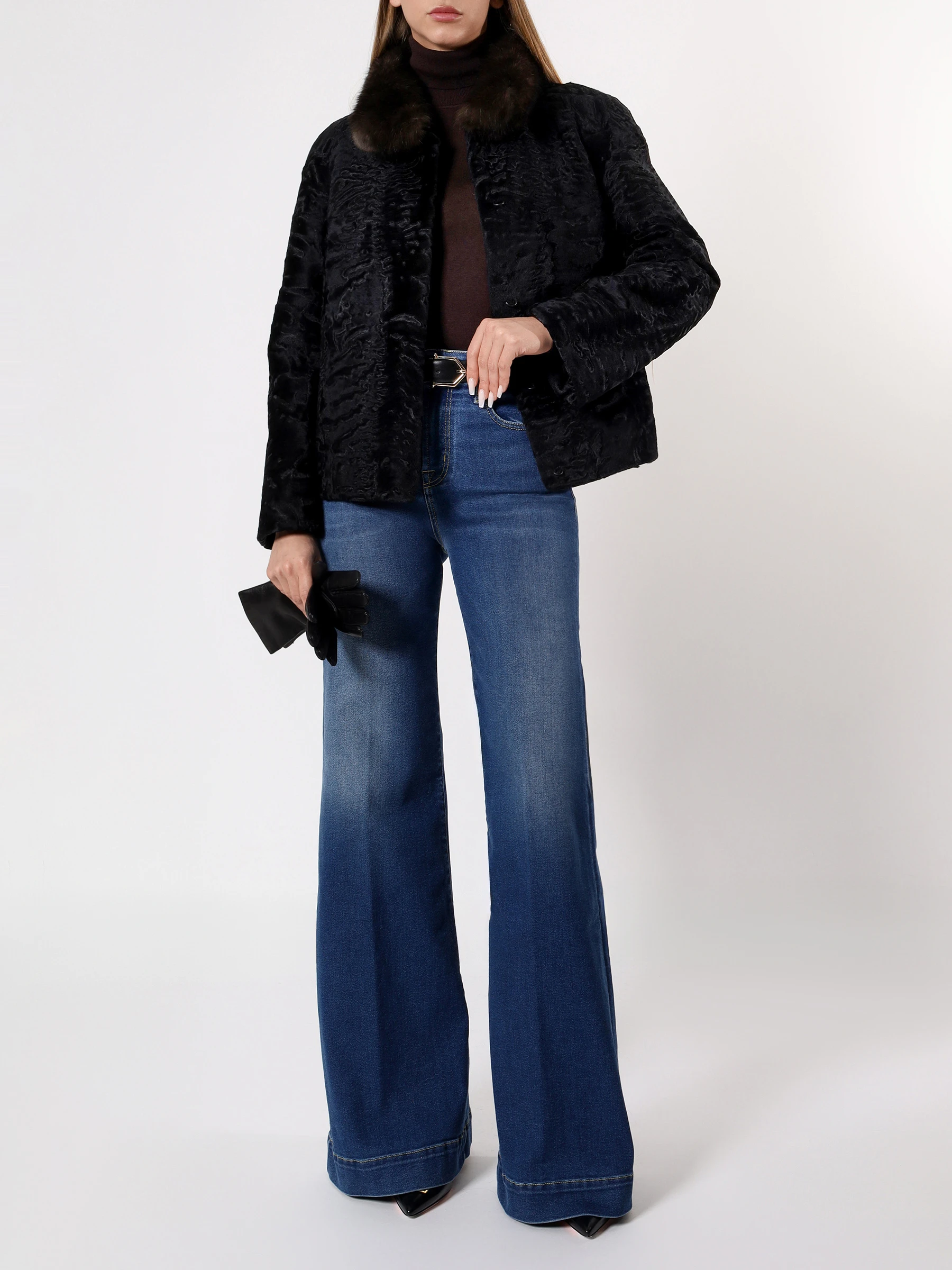 Куртка «Лия» из каракуля