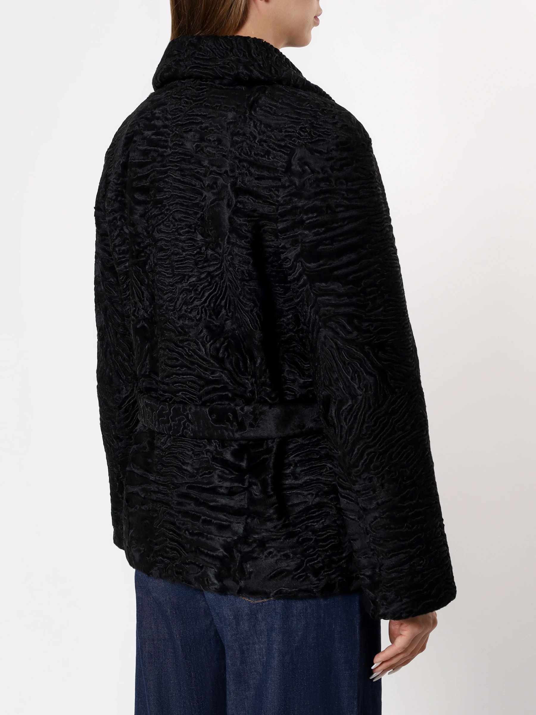 Полушубок «Джуди» из каракуля