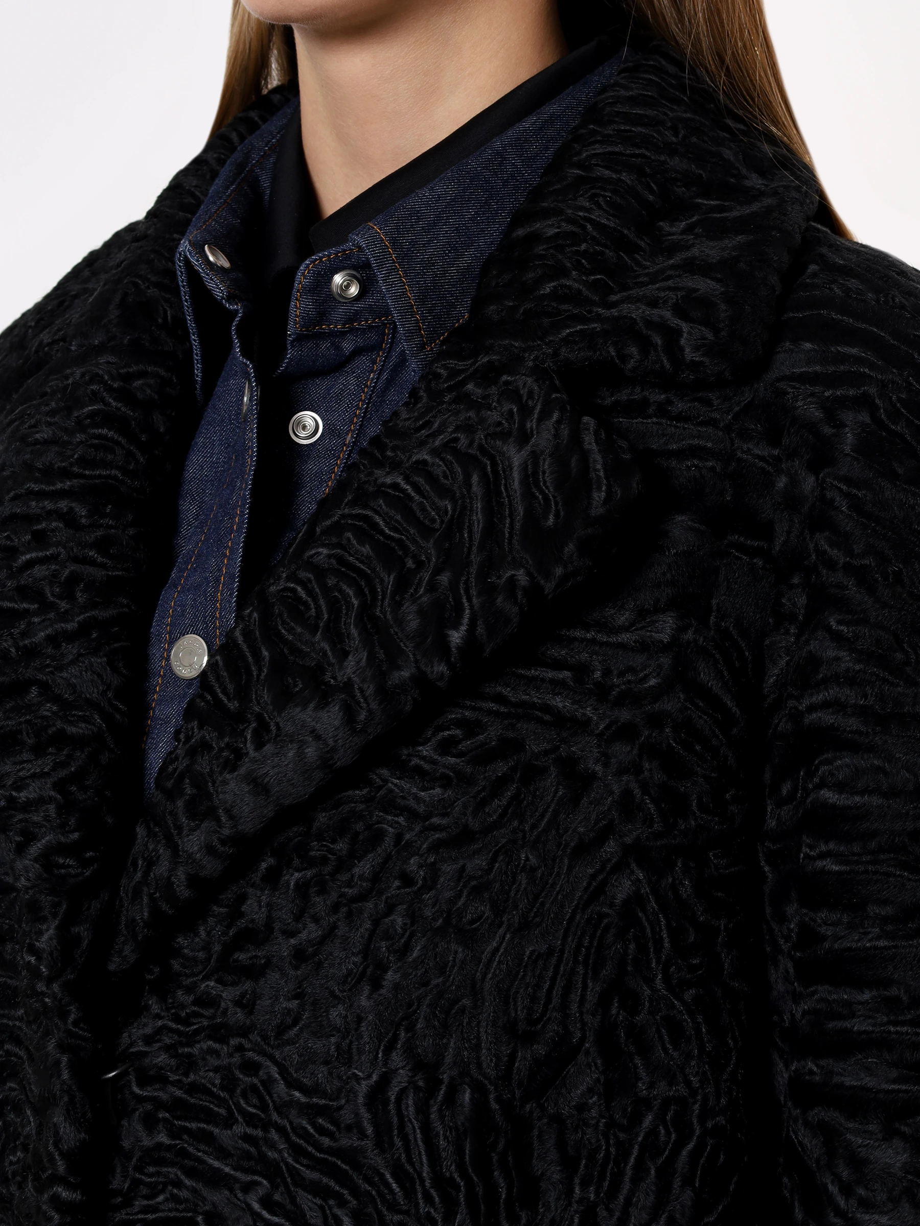 Полушубок «Джуди» из каракуля