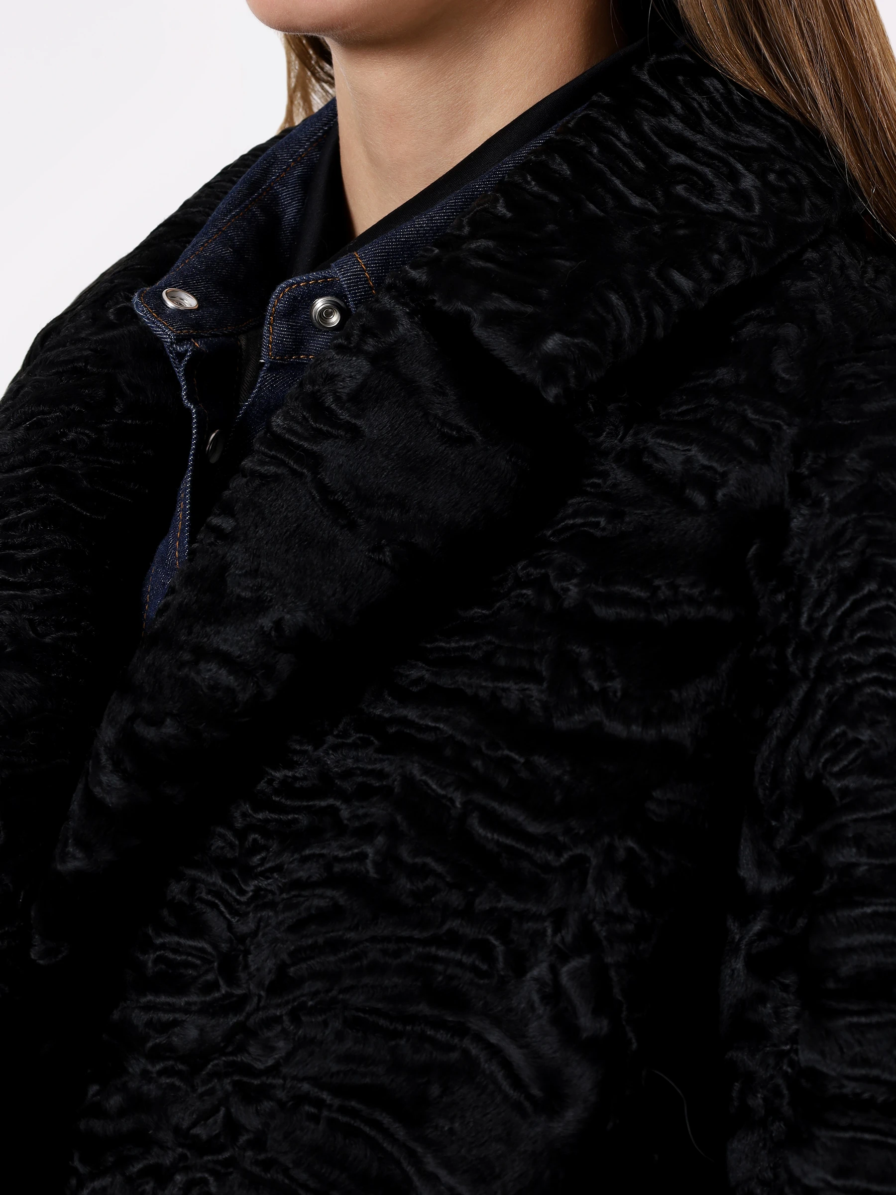 Полушубок «Джуди» из каракуля