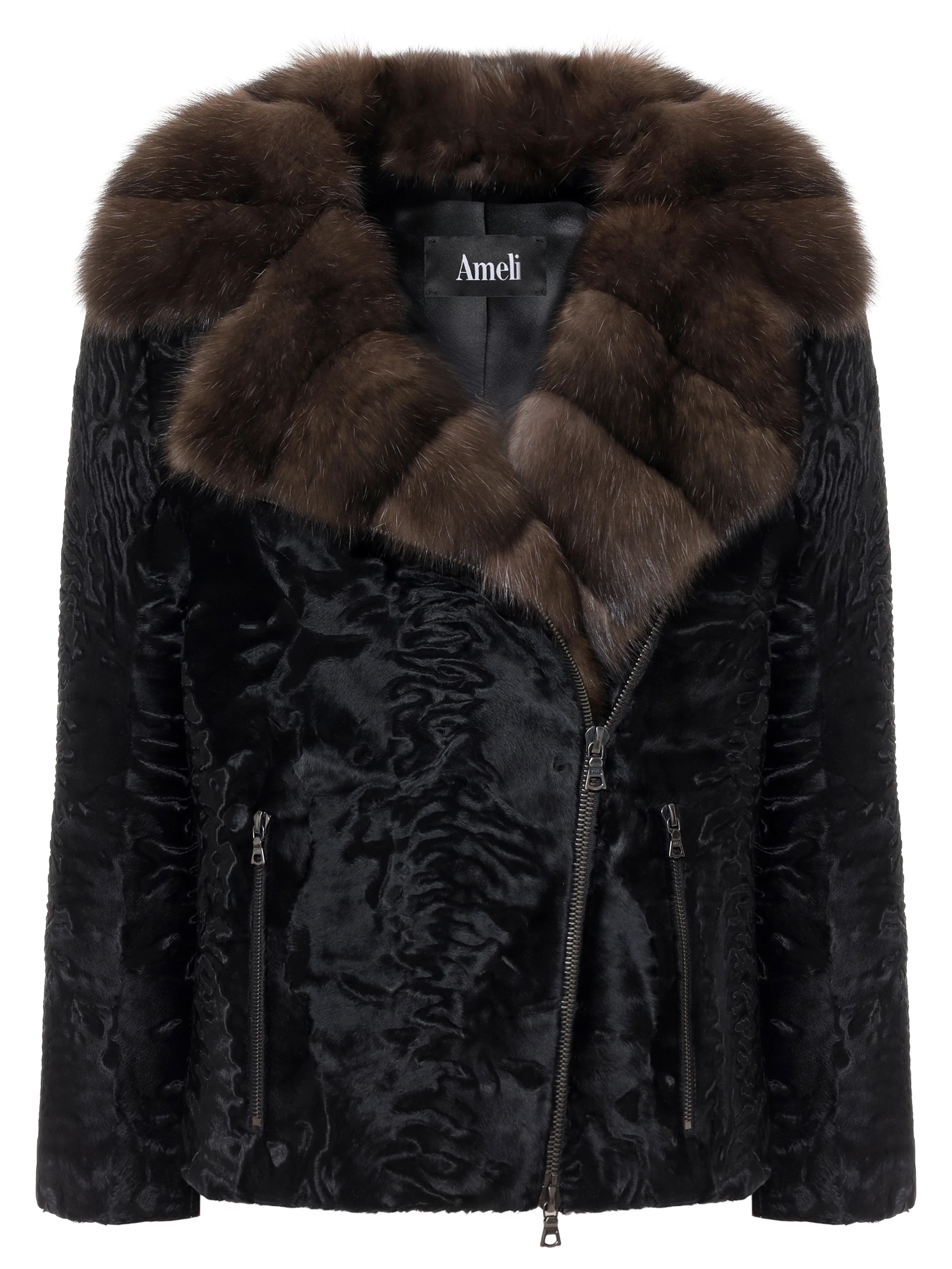 Куртка-косуха из каракуля