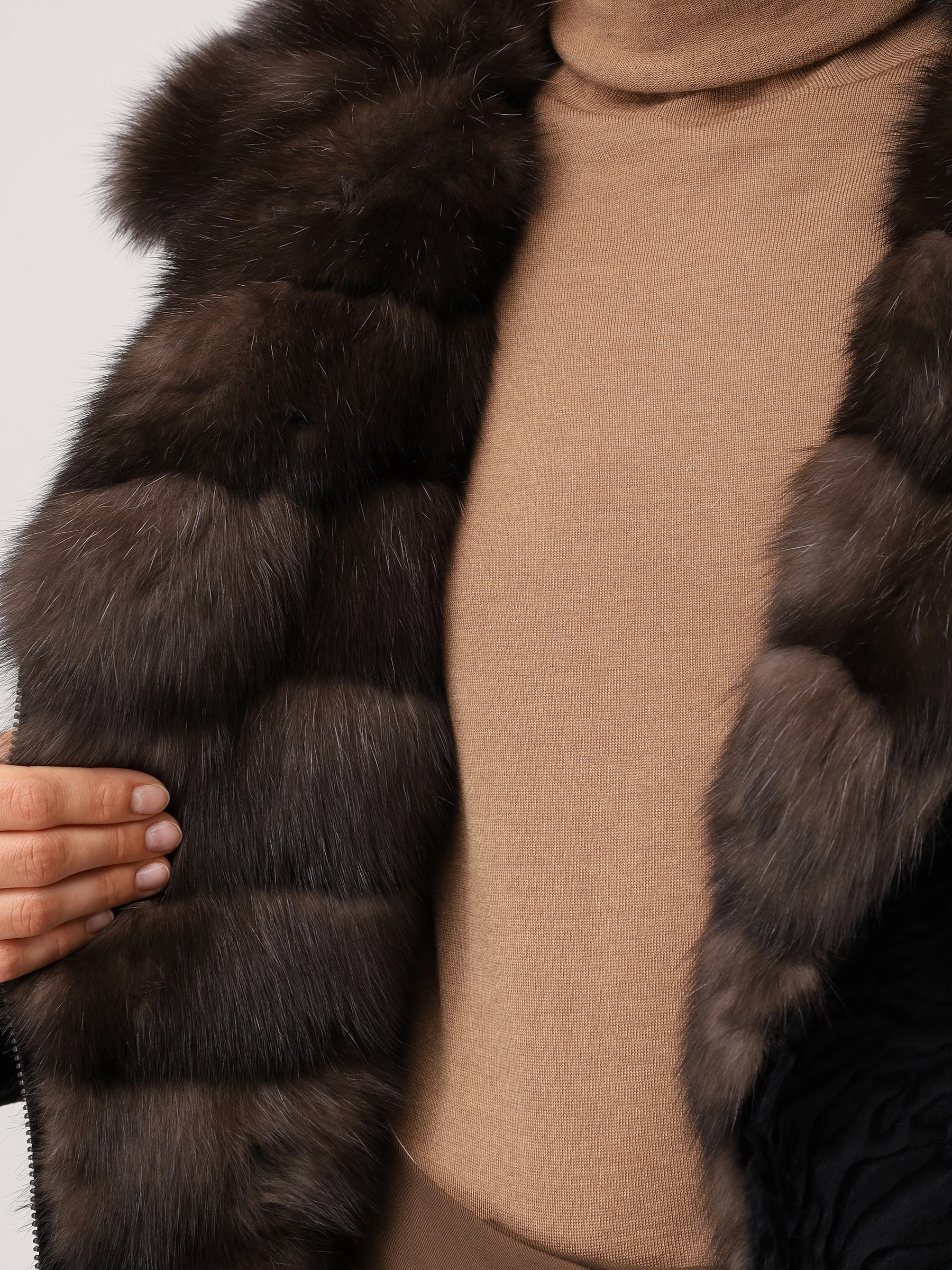 Куртка-косуха из каракуля