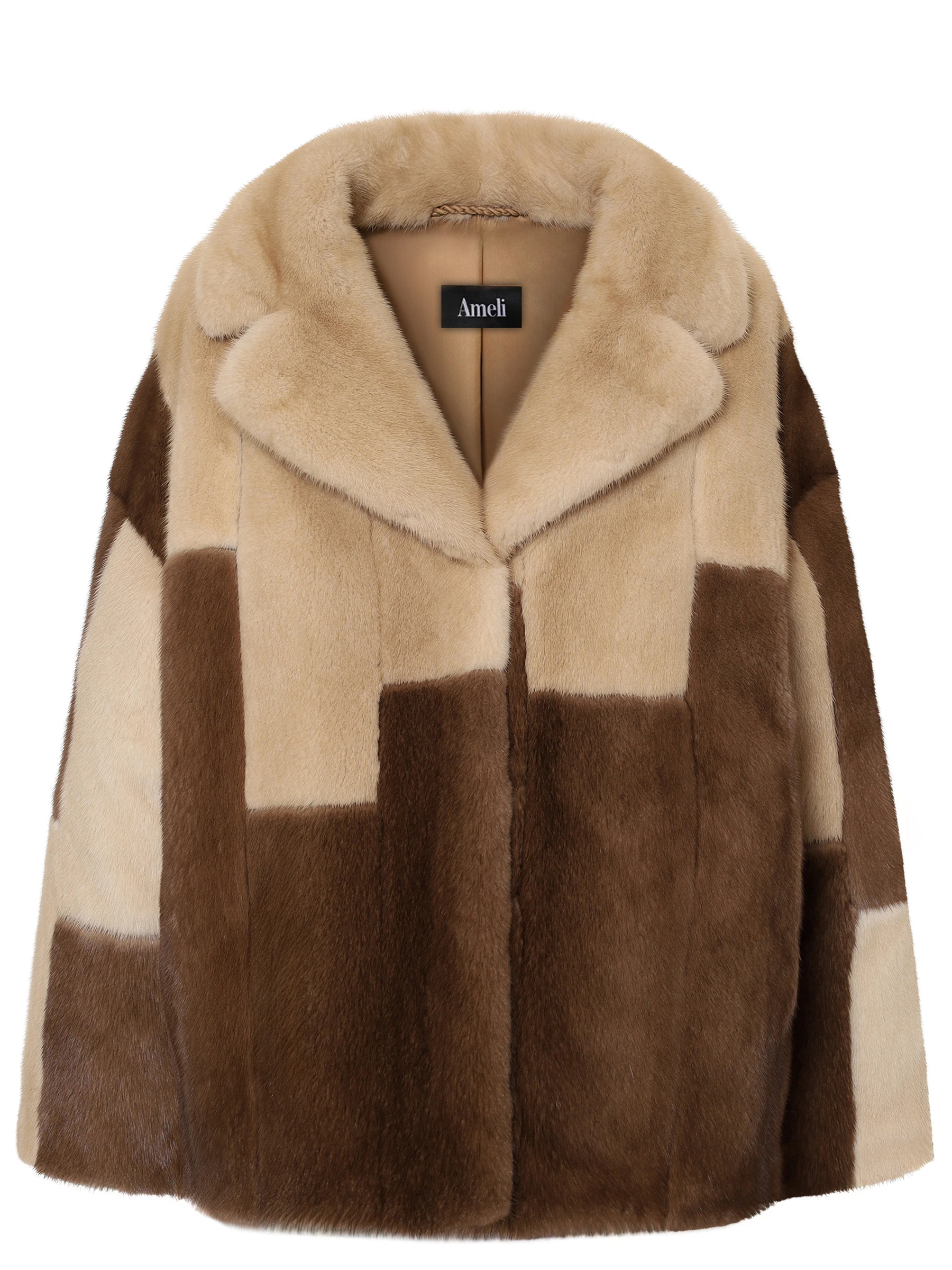 Полушубок «Вивиан» норковый