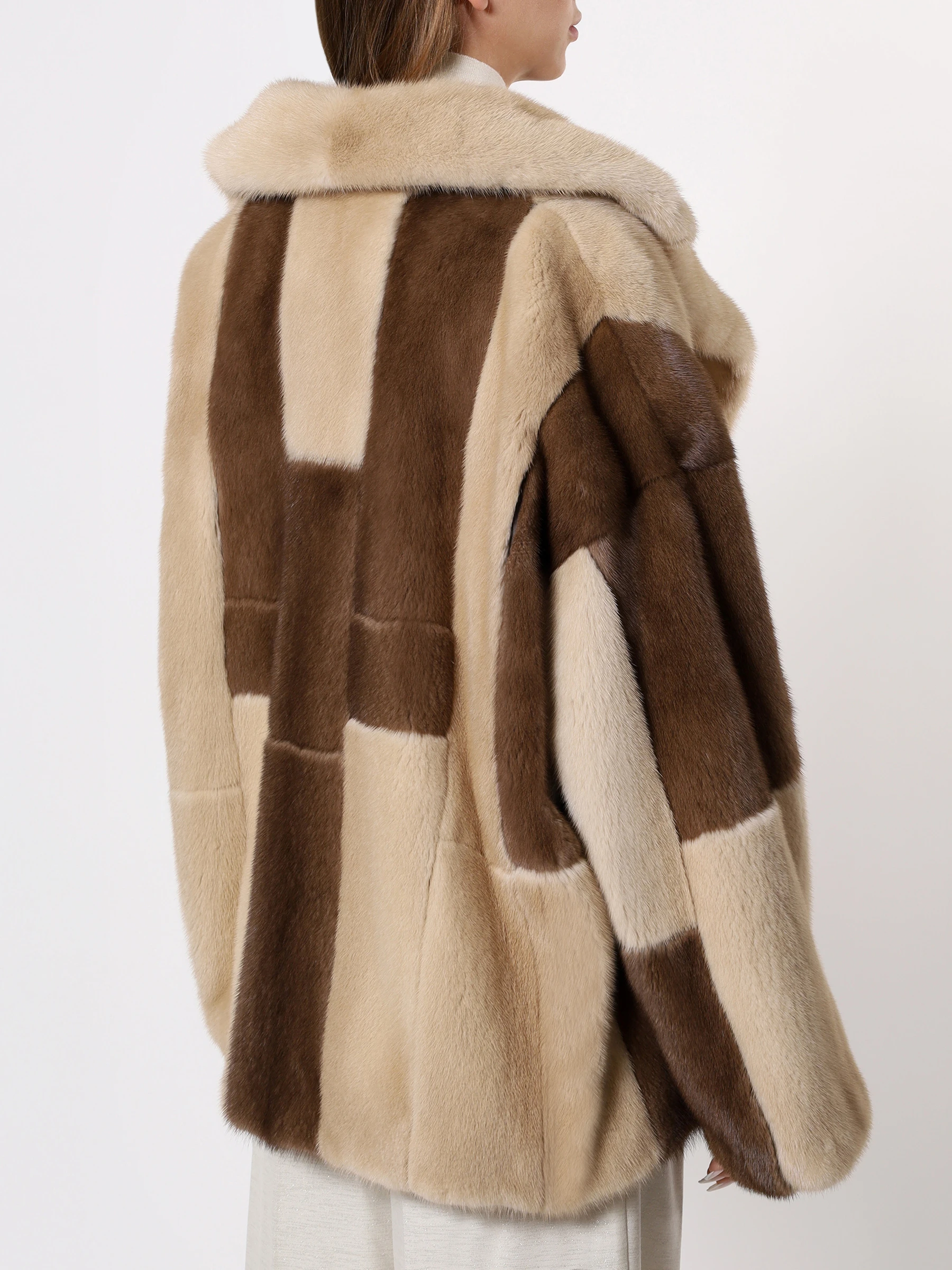 Полушубок «Вивиан» норковый