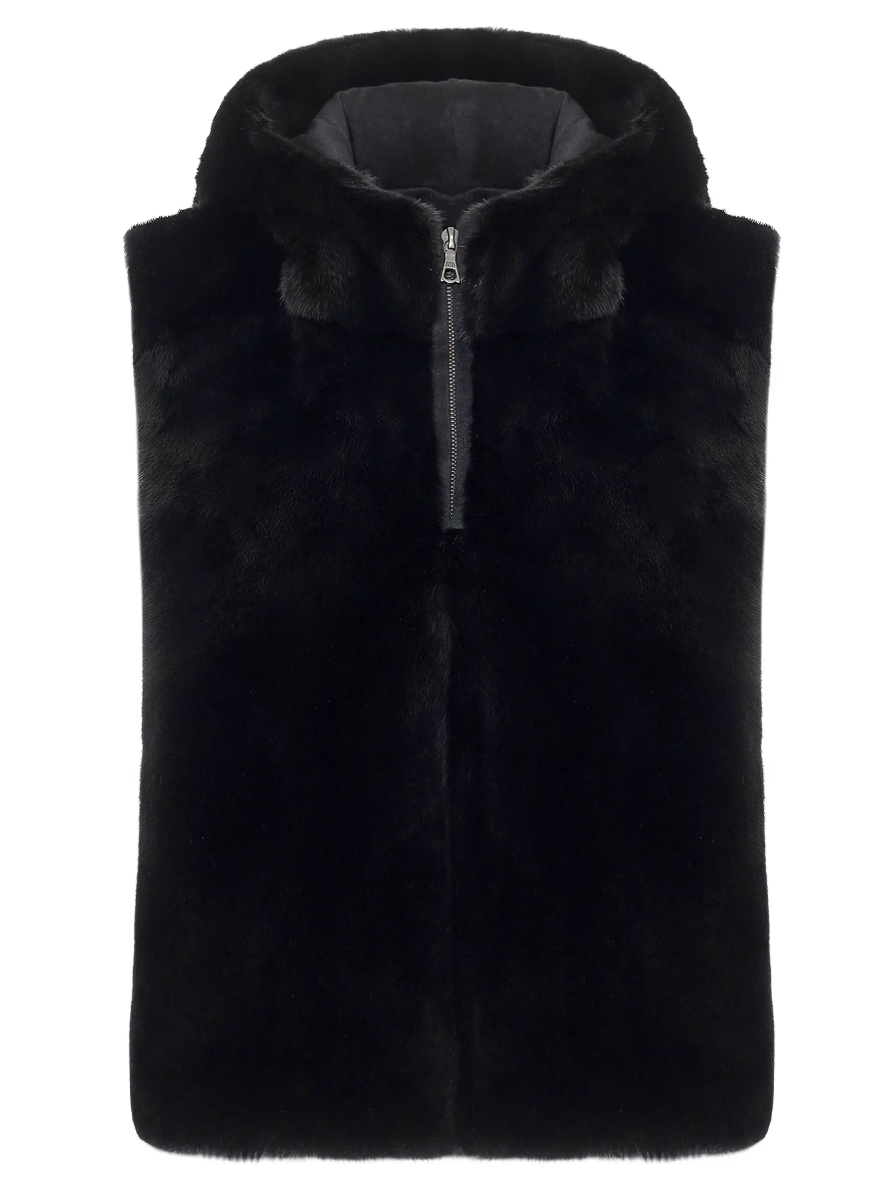 Накидка из меха норки