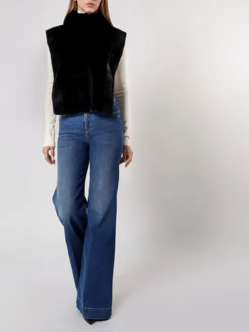 Накидка из меха норки AMELI