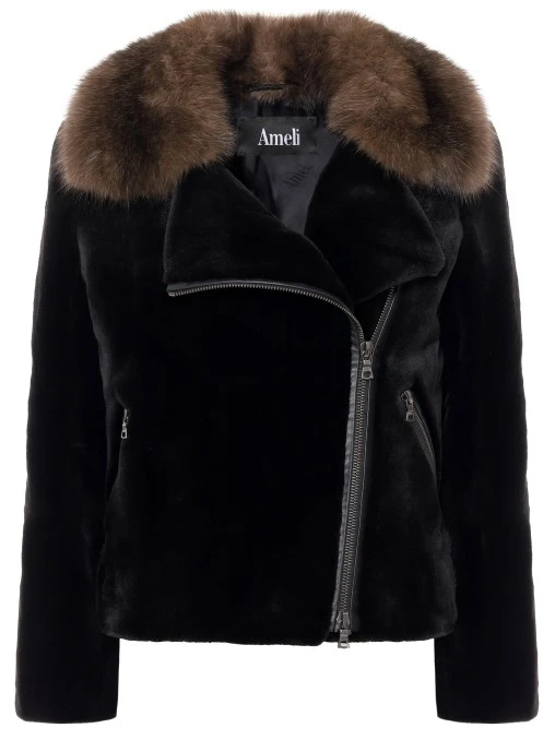 Куртка-косуха норковая AMELI