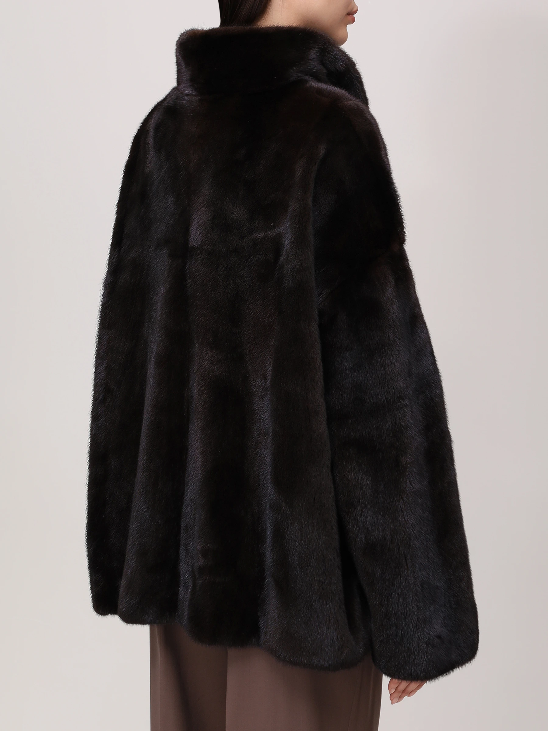 Полушубок «Ханна» норковый