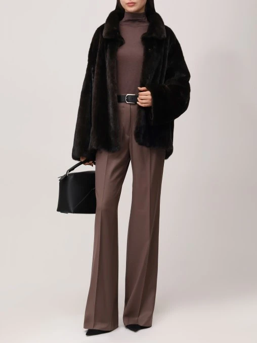 Полушубок «Ханна» норковый AMELI