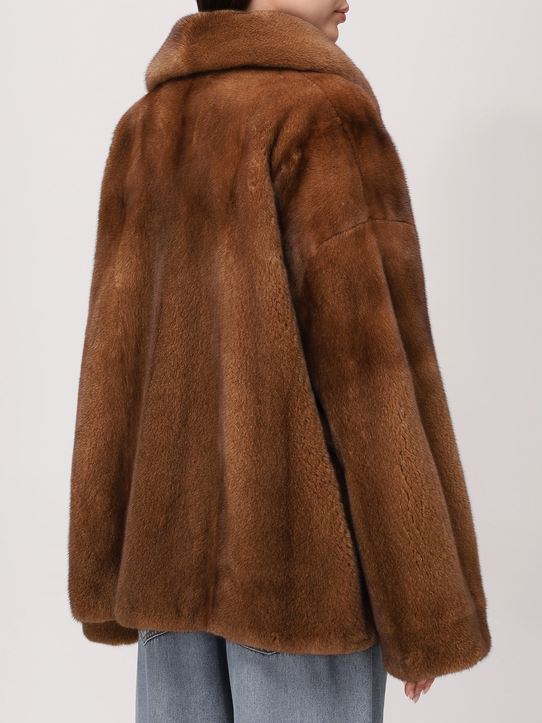 Полушубок «Вивиан» норковый