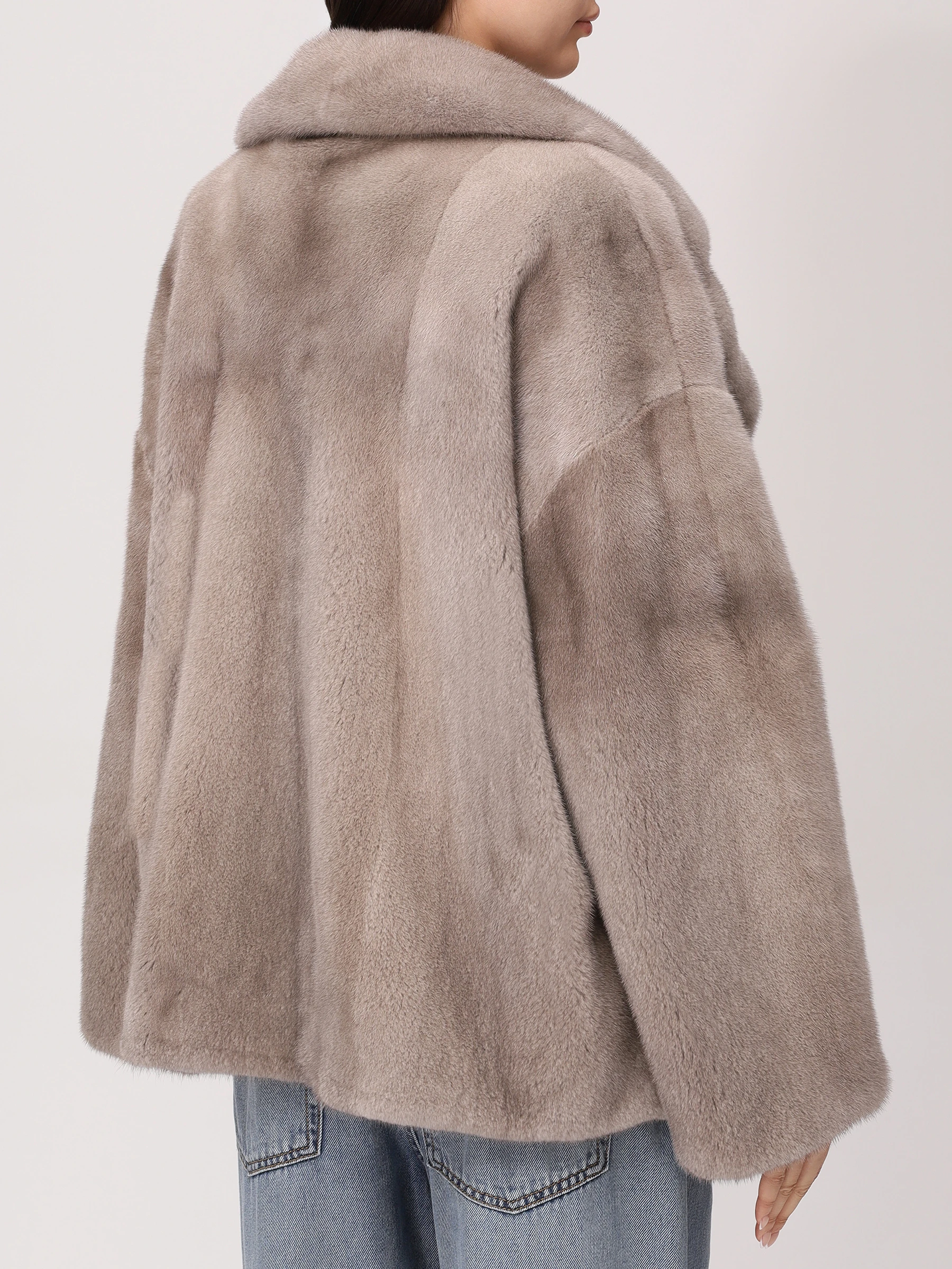 Полушубок «Вивиан» норковый