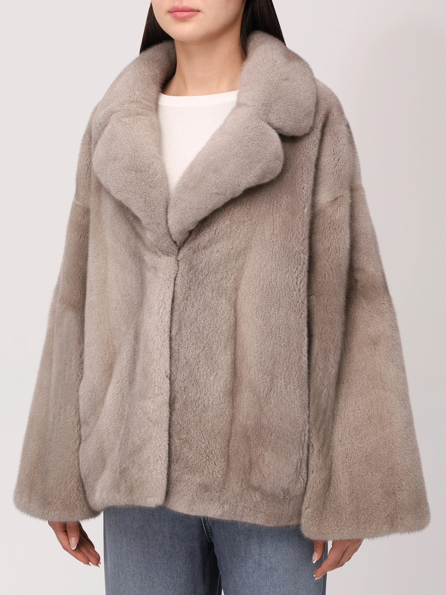 Полушубок «Вивиан» норковый