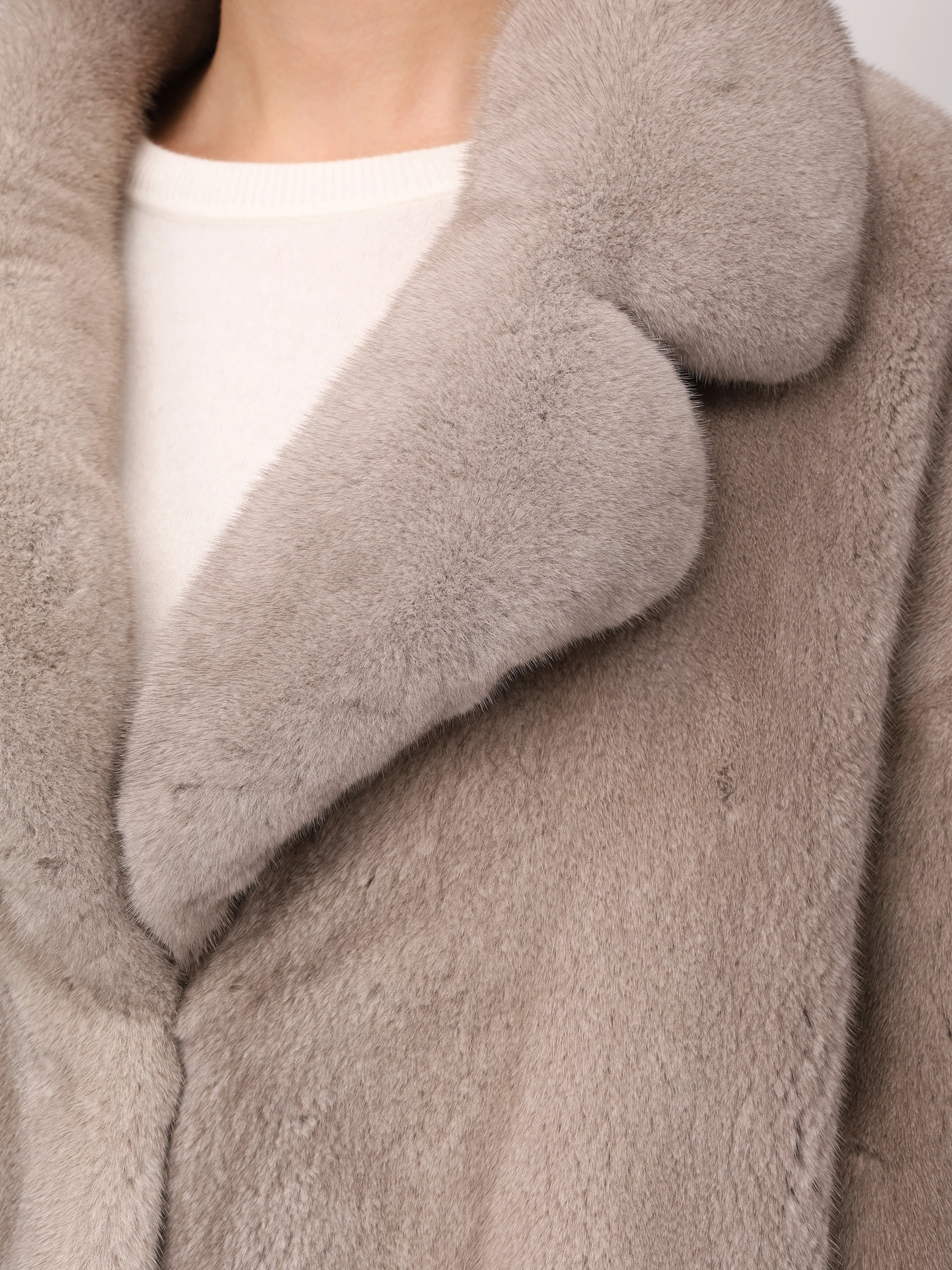 Полушубок «Вивиан» норковый