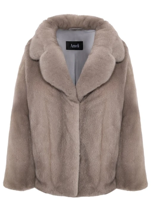 Полушубок «Вивиан» норковый AMELI