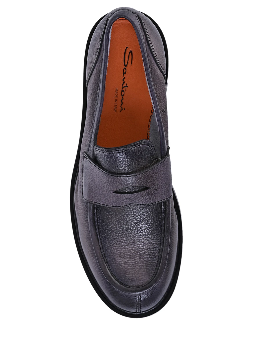 Лоферы кожаные