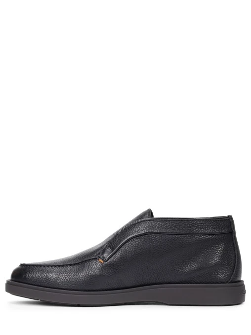 Ботинки кожаные на меху SANTONI