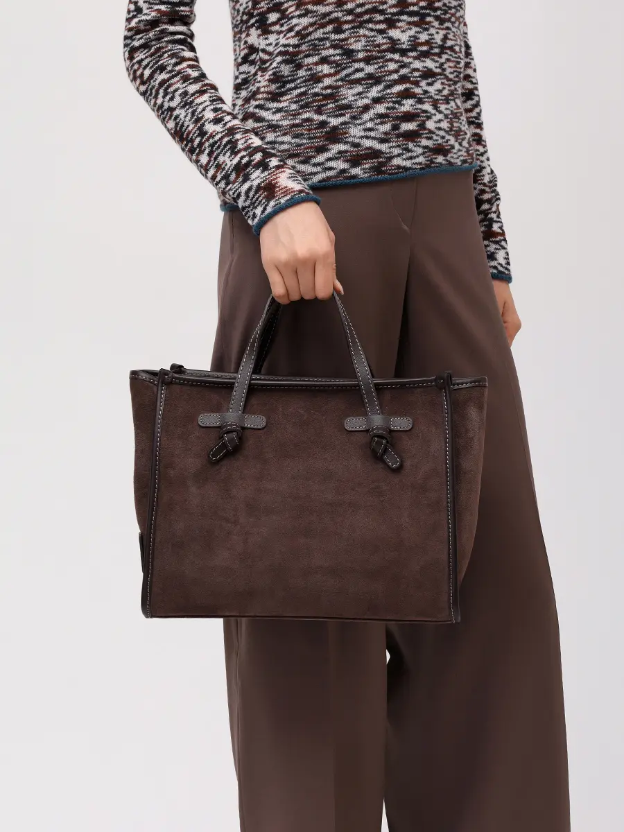 Сумка замшевая