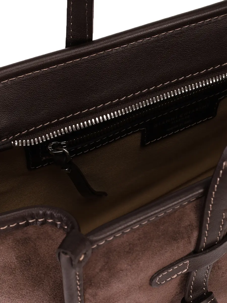 Сумка замшевая