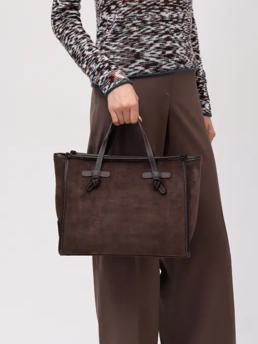 Сумка замшевая GIANNI CHIARINI