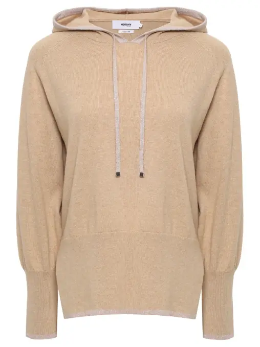 Худи хлопковое NOT SHY