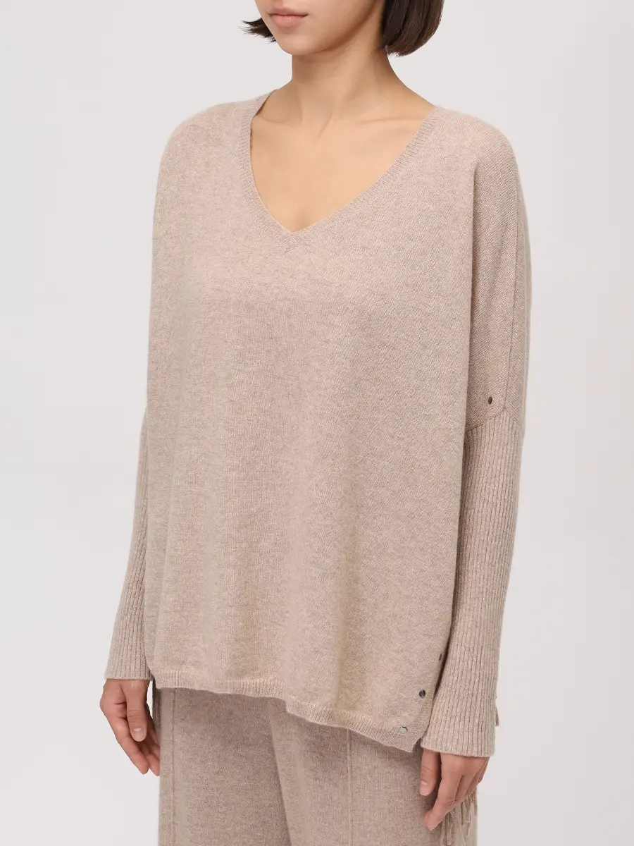 Пуловер кашемировый