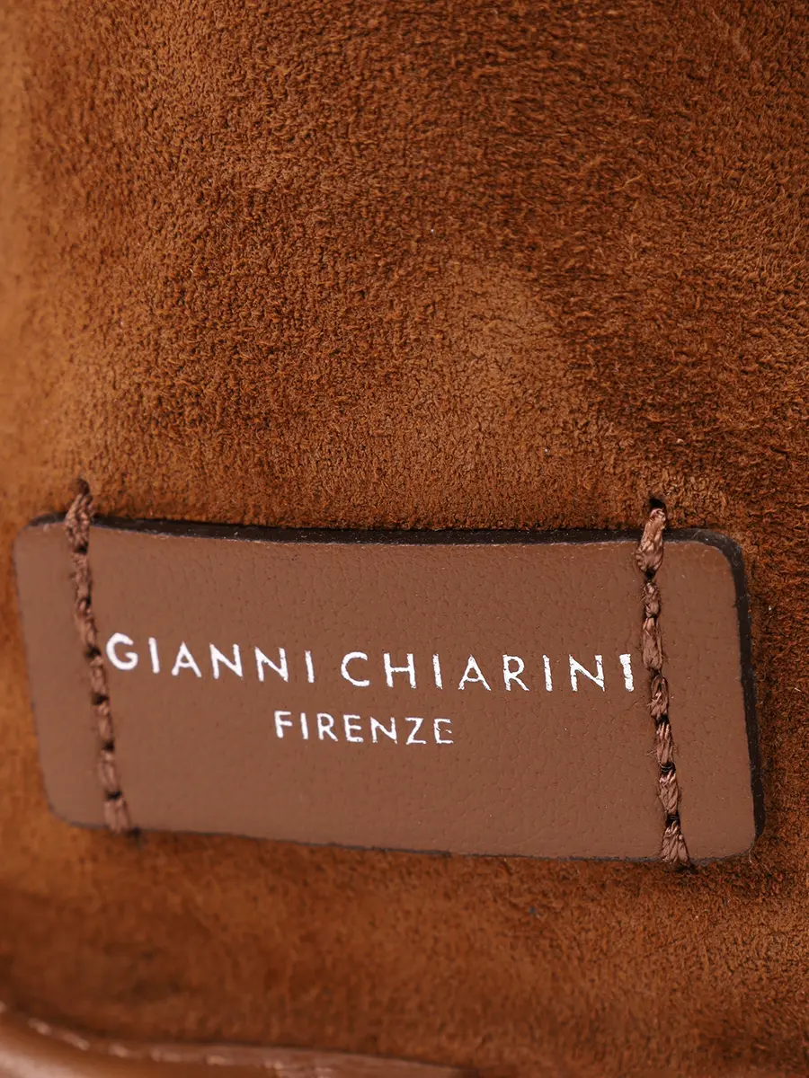 Сумка из замши и меха