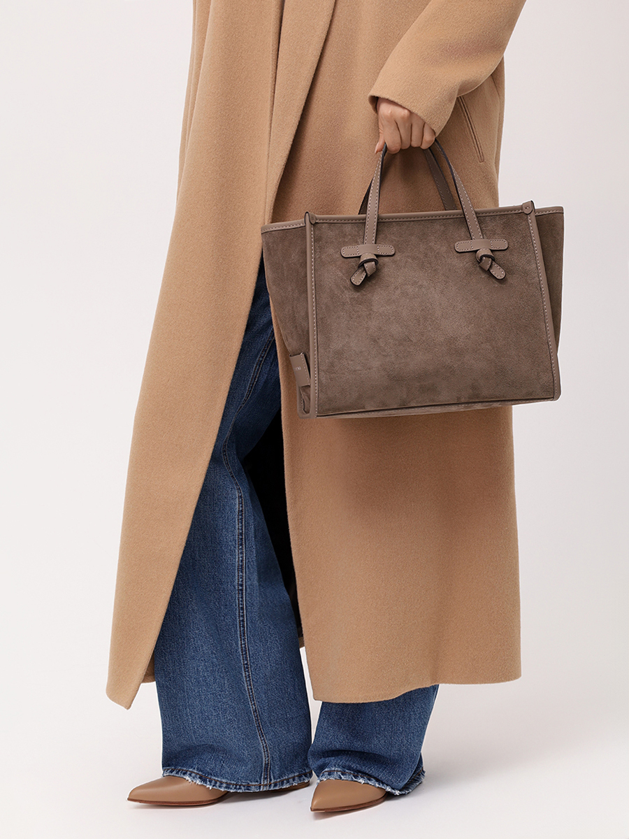 Сумка замшевая