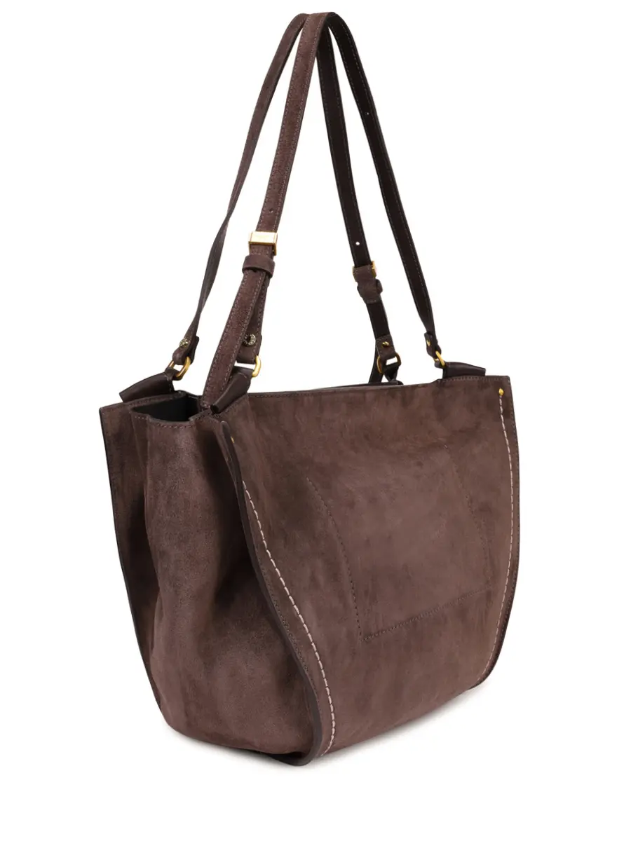 Сумка замшевая