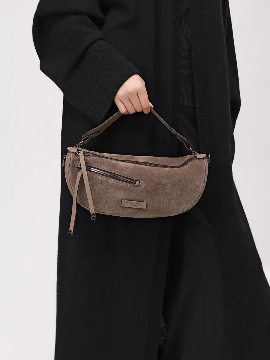 Сумка замшевая