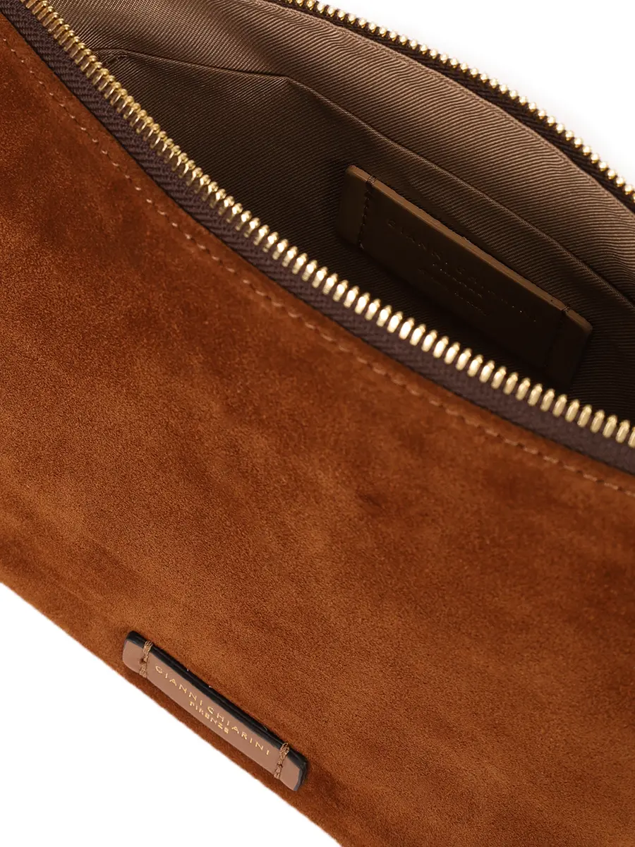 Сумка замшевая