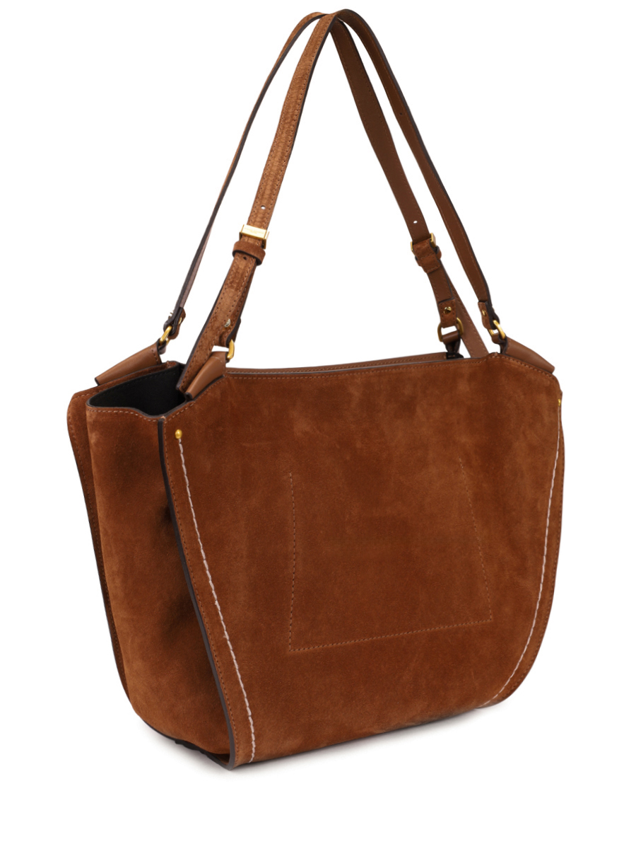 Сумка замшевая