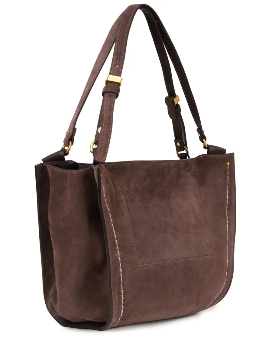 Сумка замшевая