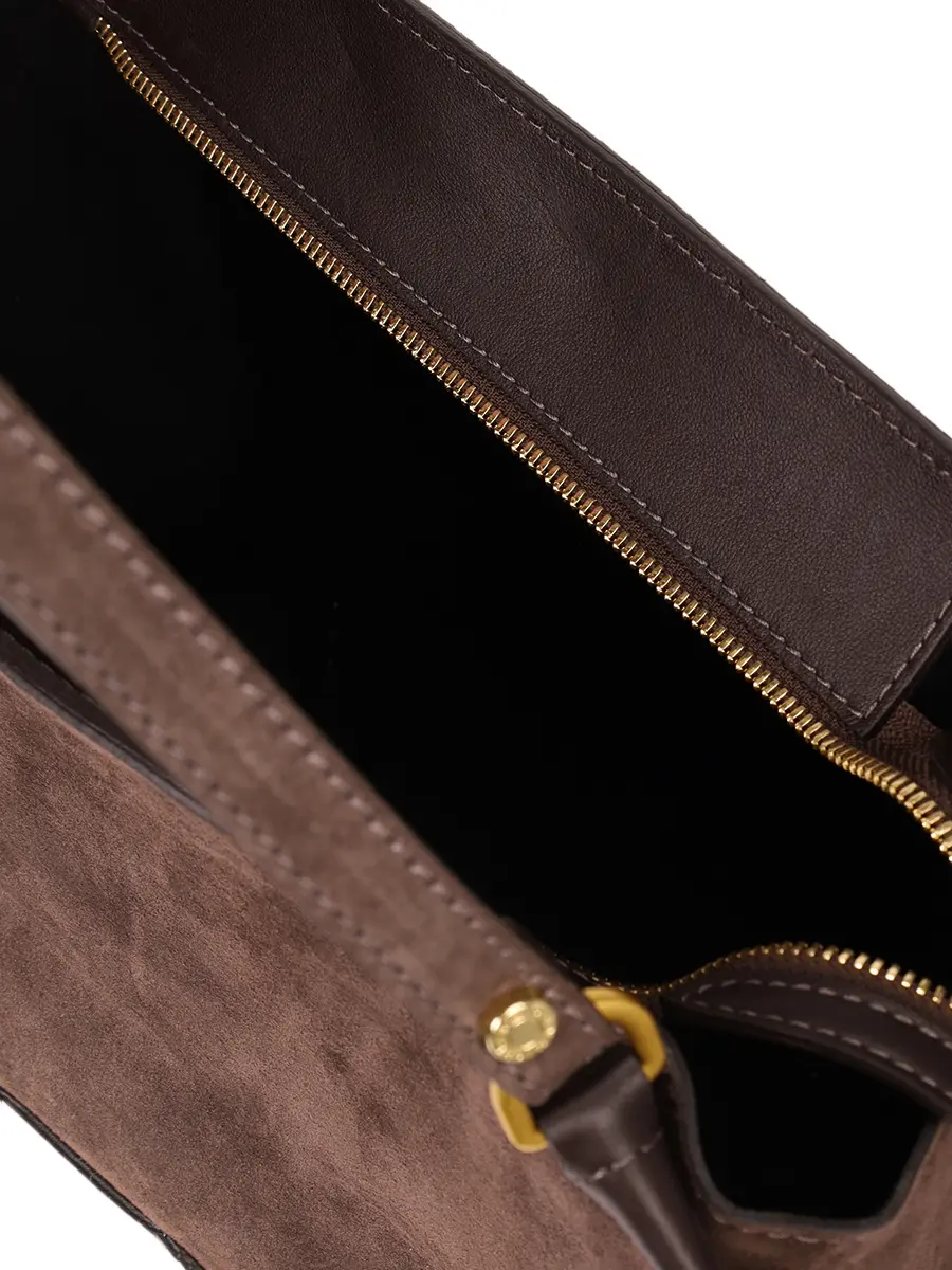 Сумка замшевая