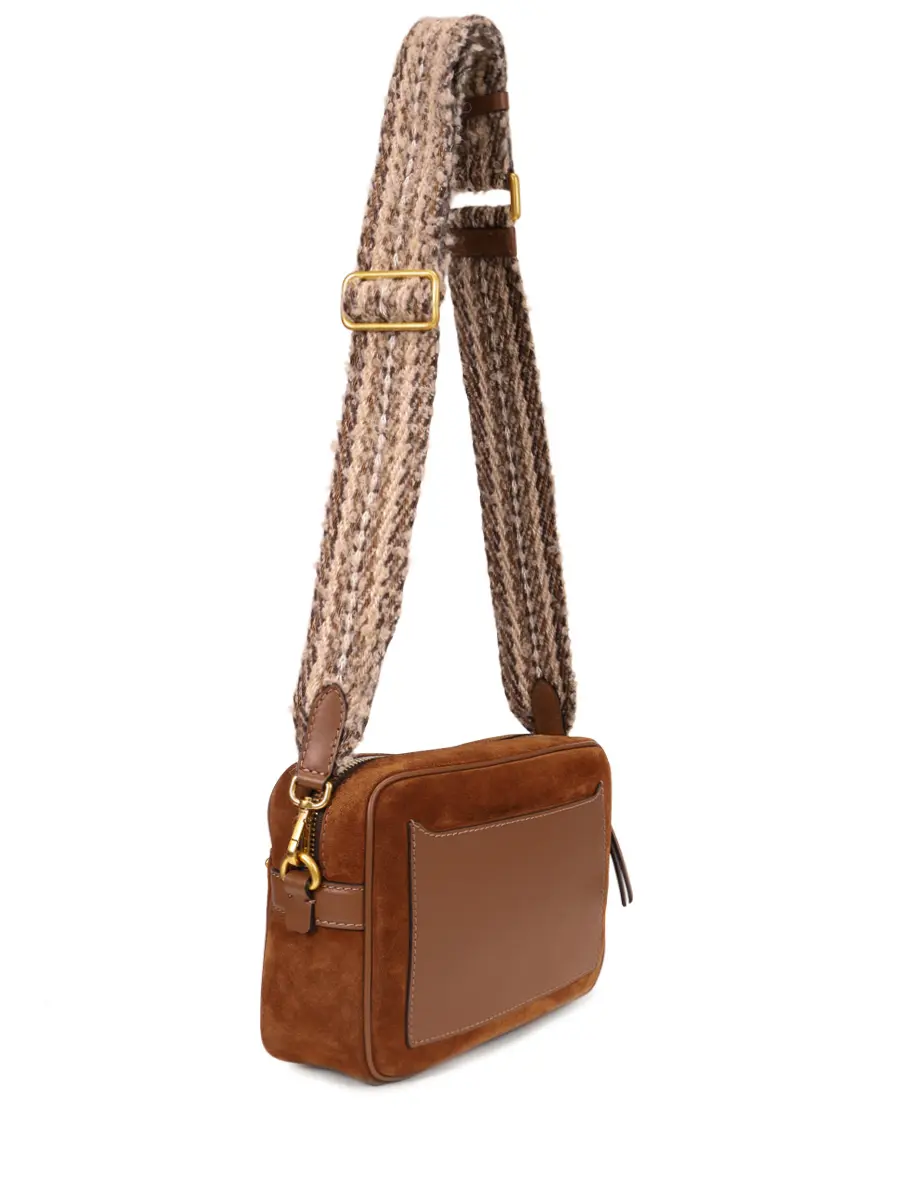 Сумка замшевая