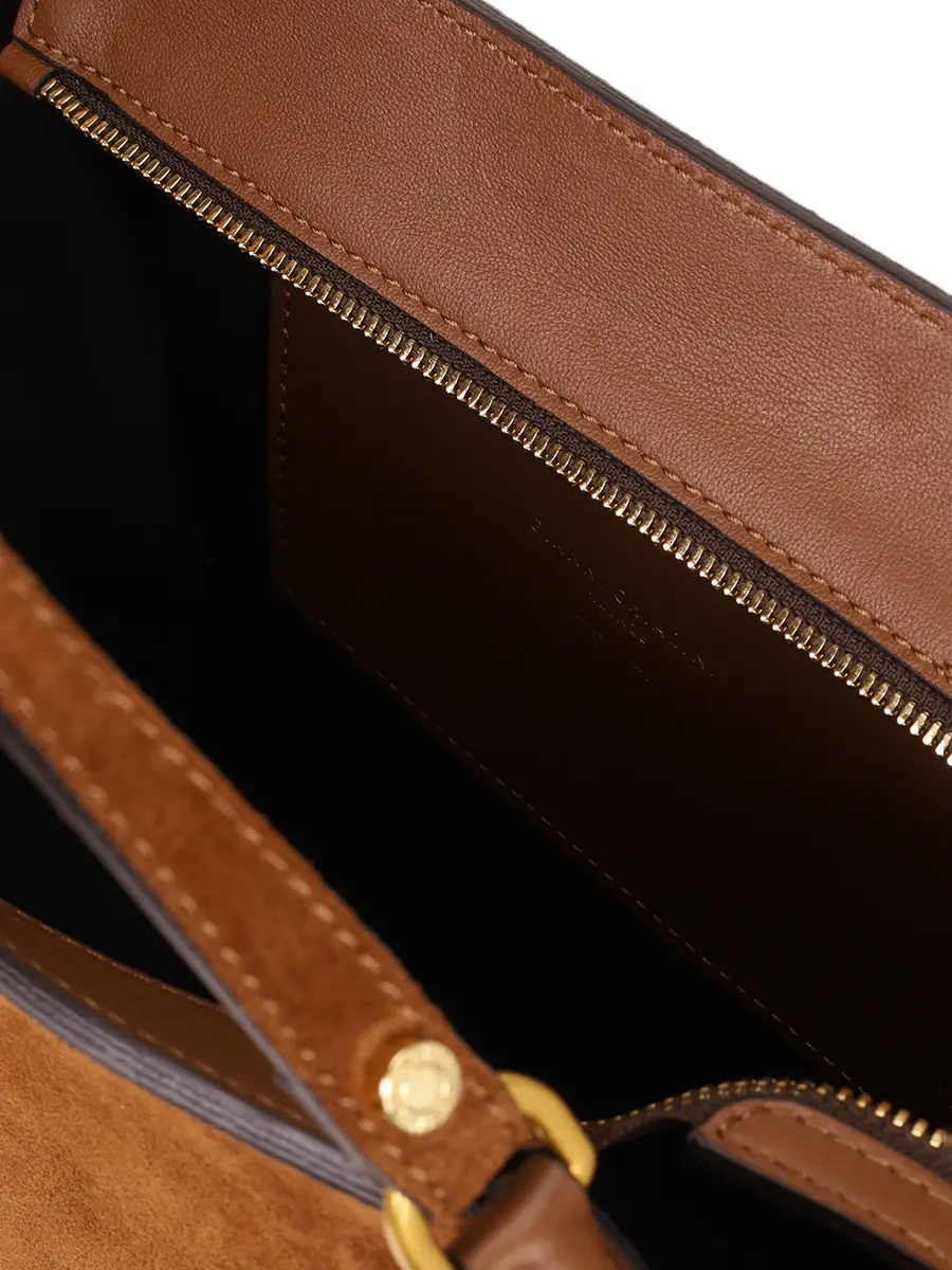 Сумка замшевая