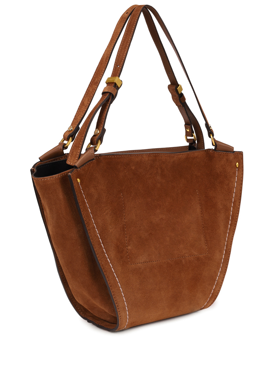 Сумка замшевая