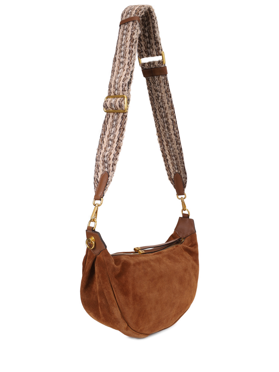 Сумка замшевая