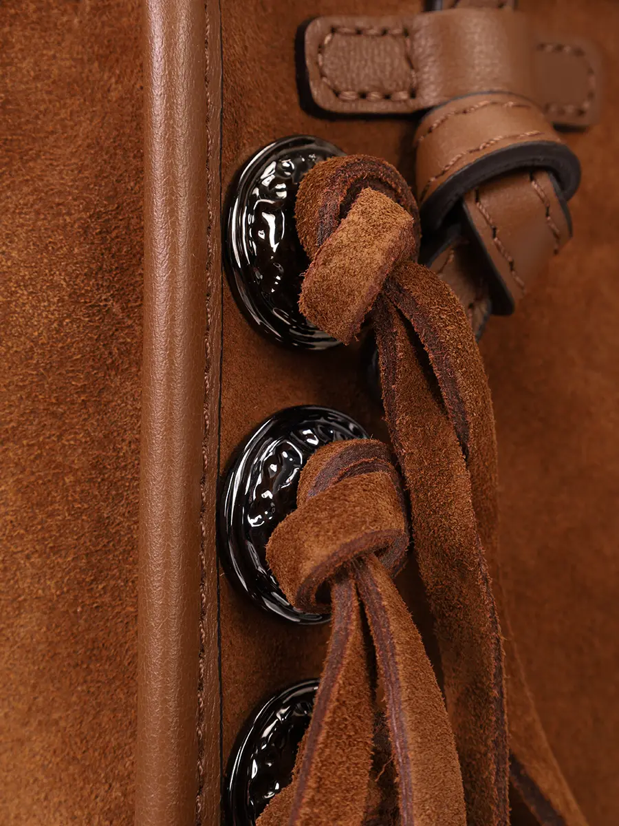 Сумка замшевая