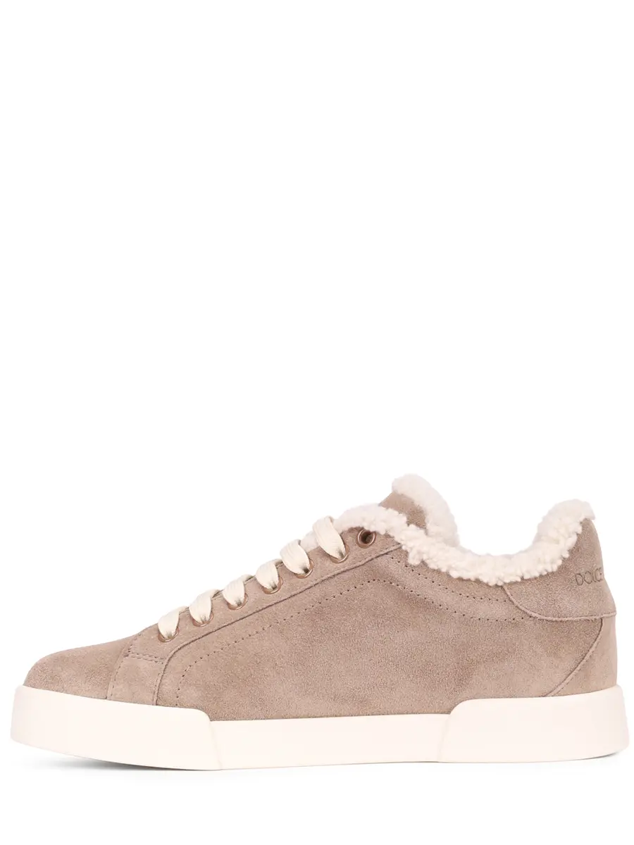 Кеды замшевые на меху Portofino Light