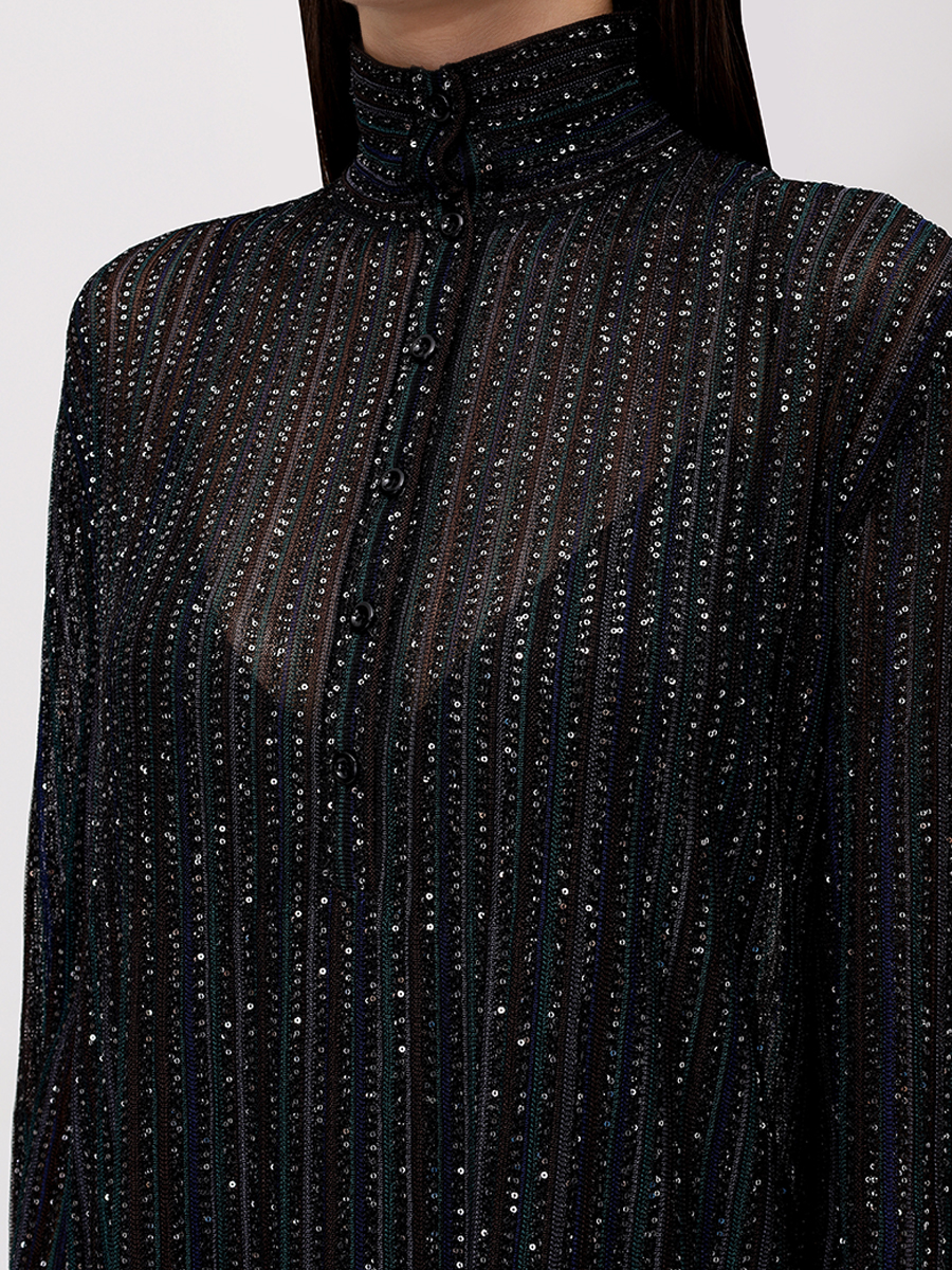 Платье с пайетками