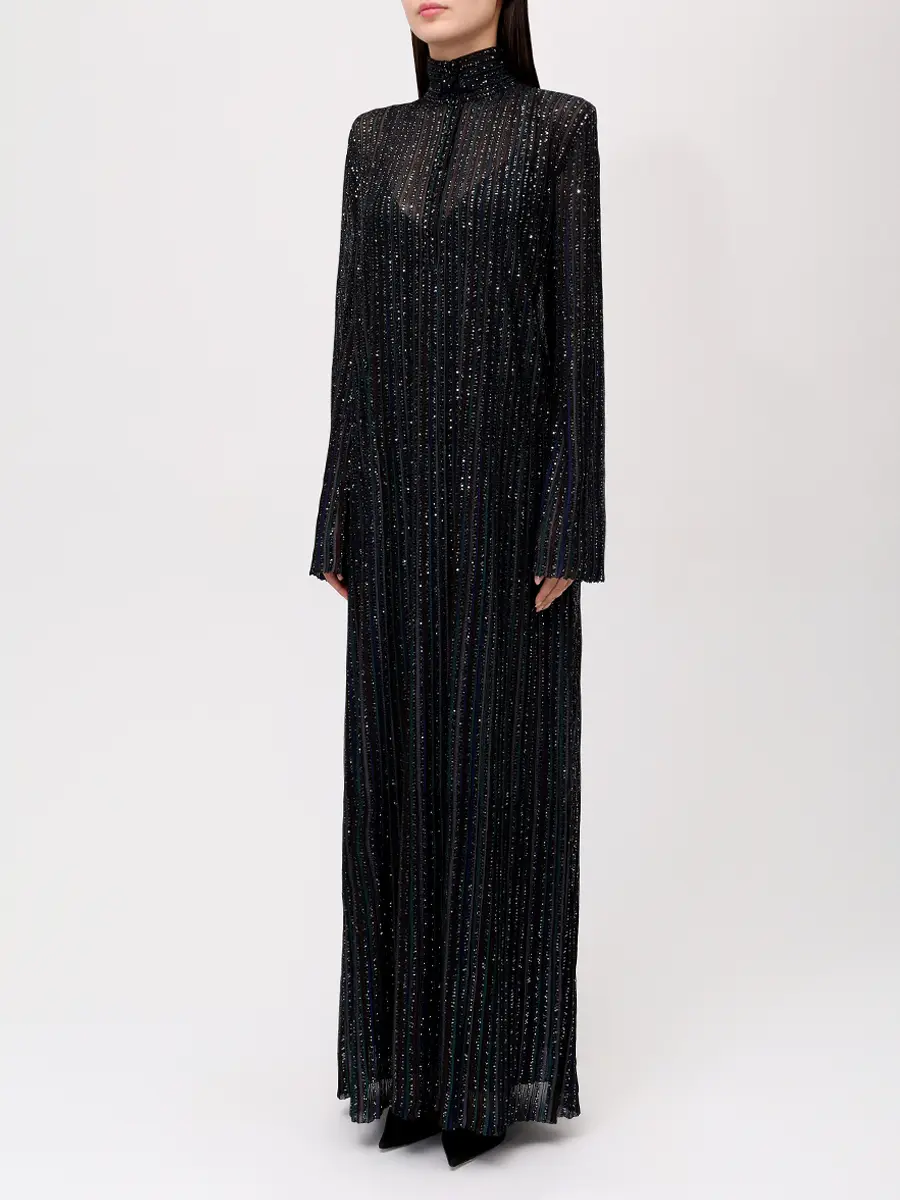 Платье с пайетками