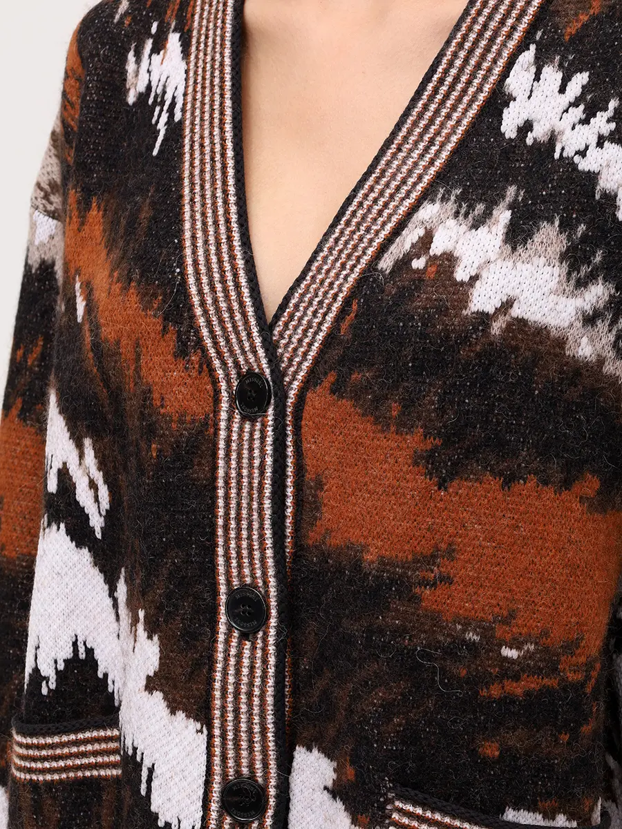 Кардиган с шерстью альпака