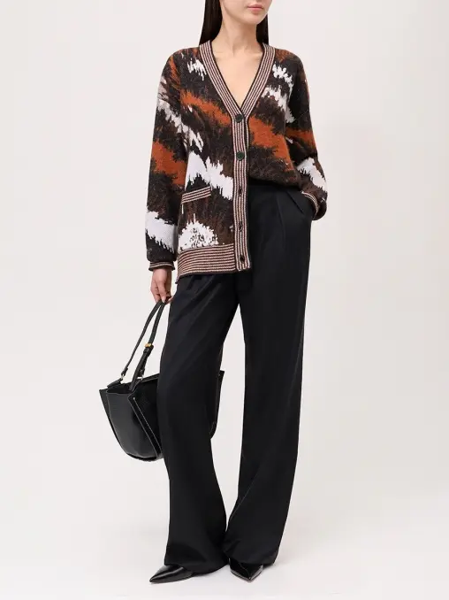 Кардиган с шерстью альпака MISSONI