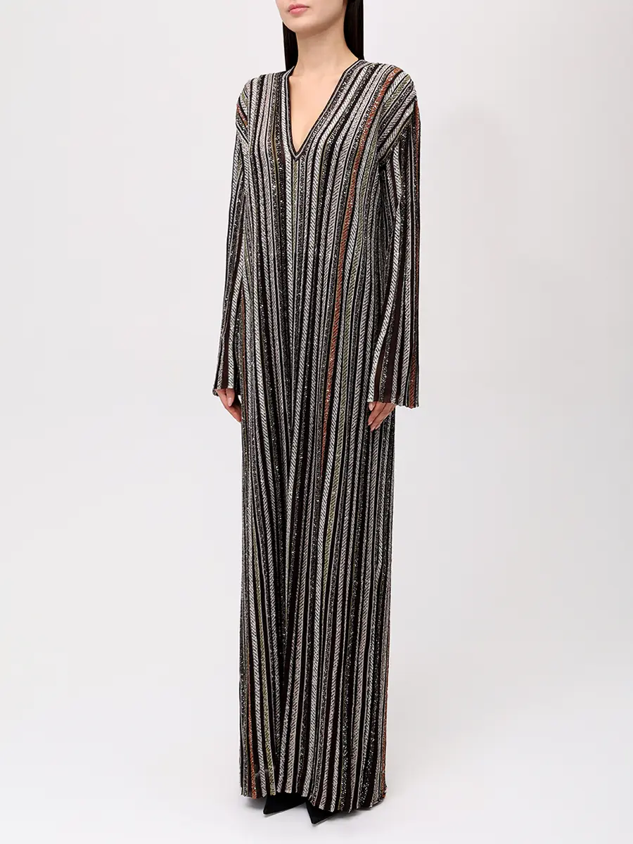 Платье с пайетками