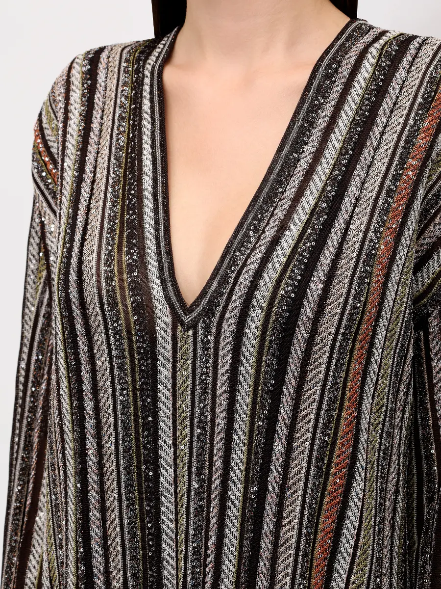 Платье с пайетками