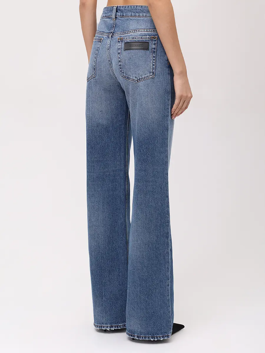 Джинсы хлопковые