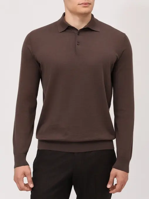 Поло хлопковое FIORONI CASHMERE