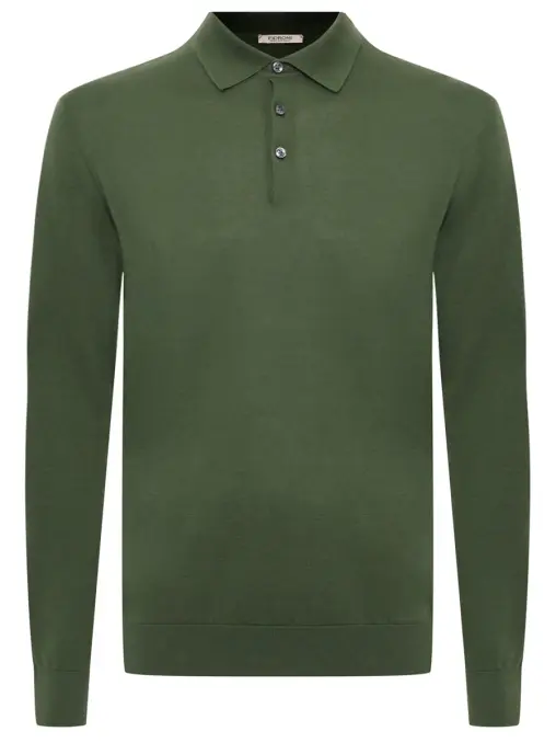 Поло хлопковое FIORONI CASHMERE