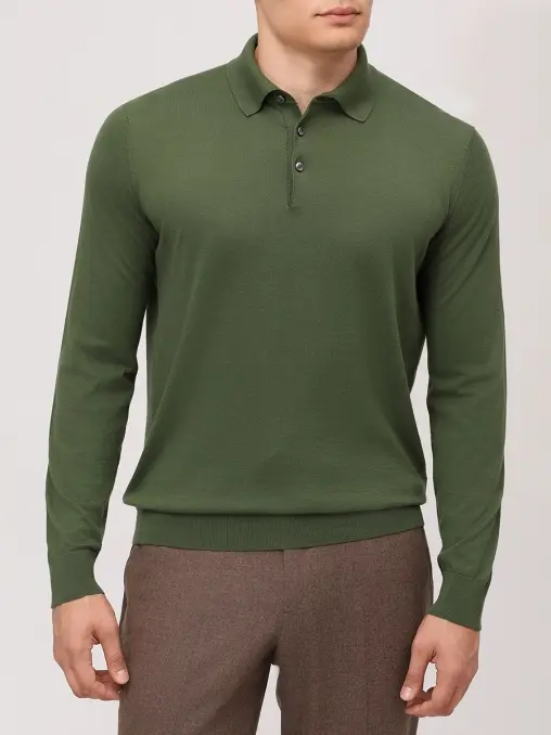 Поло хлопковое FIORONI CASHMERE